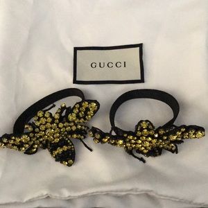 Gucci shoe straps